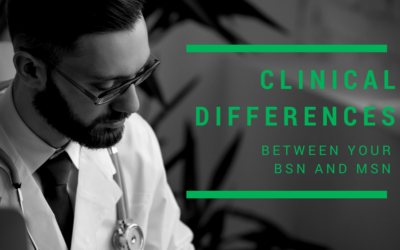 Clinical Differences between your BSN and MSN – Guest Post